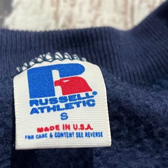 Harmony White River Sound Indianapolis Vintage 1980s Russell Sweatshirt - Picture 5 of 6